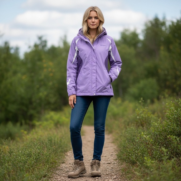 Columbia Jackets & Blazers - Columbia Women's Lavender Ski Jacket